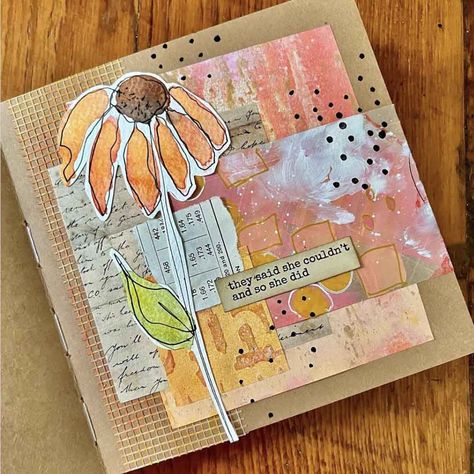 Get creative with these 19 art journal ideas! Multi Media Journal, Artistic Scrapbook Ideas, Art Journal Pages Ideas Creativity, Multi Media Art Ideas, Art Journal Inspiration Ideas, Multimedia Journal, Easy Art Journal Ideas, Collage Recipes, Art Journal Ideas