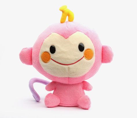 Chi-chai-monchan 8" Plush: Classic Chi Chai Monchan, Charmmy Kitty, Monkey Plush, Pink Girly Things, Hello Kitty Collection, Vinyl Toys, Cute Stuffed Animals, Clay Charms, Sanrio Characters