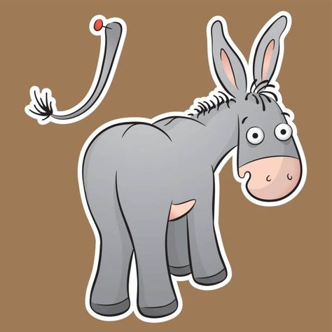 Cola De Burro Vectores Libres de Derechos - iStock Animation Sportive, Pijama Party, Bachelorette Party Games, Farm Party, Carnival Games, Mexican Party, Kids Party Games, The Donkey, Ideas Para Fiestas