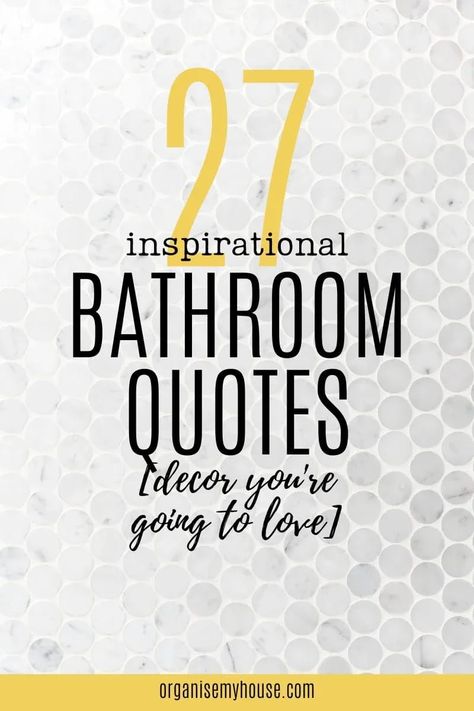 Inspirational Bathroom Quotes, Water Inspirational Quotes, Quotes On The Wall, Bathroom Sayings, Bathroom Quotes Decor, Bath Quotes, Bathroom Wall Quotes, Shower Quotes, Bathroom Quotes Funny