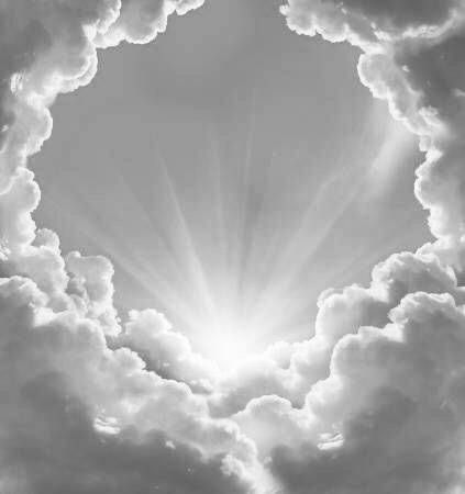 Clouds Sunrays Tattoo, Realism Clouds Tattoo, Stormy Clouds Tattoo, Clouds And Sun Rays Tattoo Design, Clouds And Rays Tattoo Design, Heaven Clouds Tattoo, Cloud Tattoo Shading, Cloud Tattoo Sleeve Heavens, Clouds And Sun Rays Tattoo