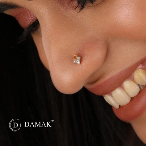 Simple to style, effortless to wear and easy to love 😎 Ft. The Blossom Nose Pin 🌸 Visit our Online Store - www.damakdiamonds.com For Booking or Sales Enquiry - Sales@Damakdiamonds.com +91-84297-48789 . . . . . . . . . . #damakdiamonds #vyombajpai #jewellery #minimal #preciousjewellery #photooftheday #potd #jewelry #aesthetics #classy #finejewelery #everydaywear #dailywear #diamond #diamondjewellery #minimalism #ring #Bracelet #statementjewellery #DiamondRing #Diamonds #DiamondRings #DiamondJe Nosepin Aesthetic, Jewellery Minimal, Nose Pins, Anupama Parameswaran, Nose Pin, Fine Jewelery, Pakistani Actress, Eyes Lips, Easy To Love