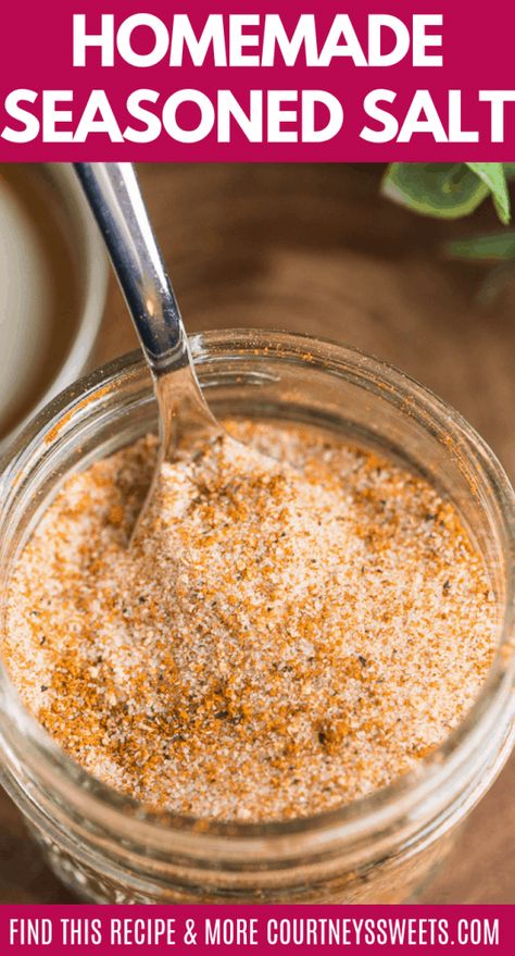 Homemade Seasoned Salt, Seasoning Salt Recipe, Beef Roasts, Homemade Seasoning Salt, Homemade Dry Mixes, Homemade Taco Seasoning Recipe, Homemade Spice Mix, Spice Blends Recipes, Spice Mix Recipes