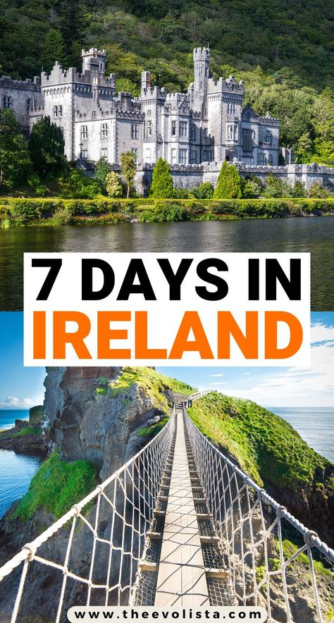 7 Day Itinerary, Coast Of Ireland, Ireland Road Trip, Ireland Itinerary, Ireland Travel Guide, Wild Atlantic Way, Ireland Vacation, Visit Ireland, Europe Travel Tips