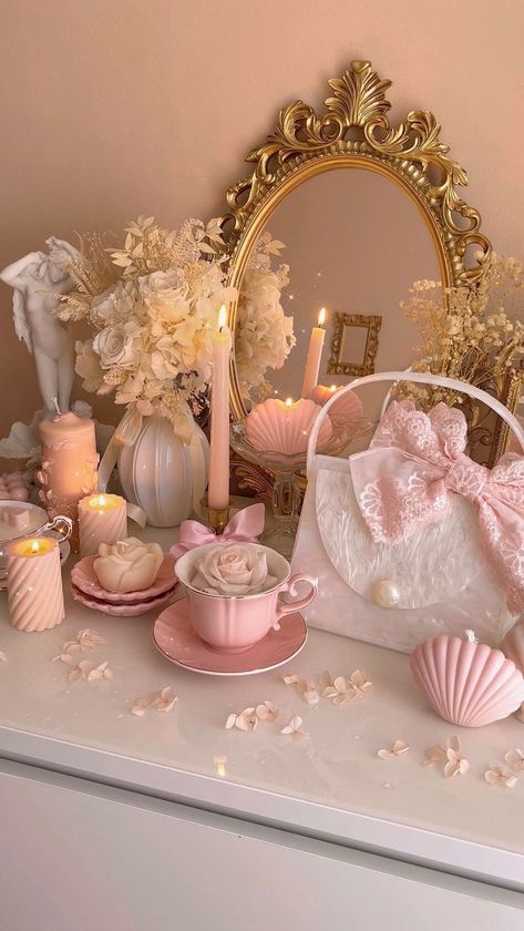 Princess Core Aesthetic, Pink Princess Aesthetic, Pretty Pink Princess, Soft Pink Theme, Princess Core, Dekorasi Kamar Tidur, Princess Room, Pastel Pink Aesthetic, Rose Pastel