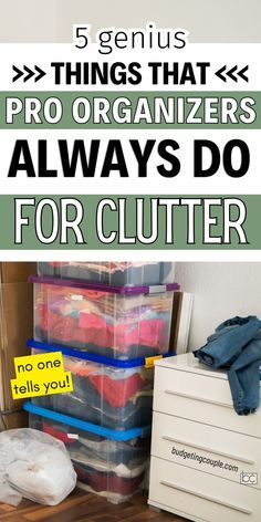 Looking for house cleaning and organizing hacks? We have the best quick organizing ideas that will help! These steps to declutter your house are so easy to do. Give our home organization and declutter tips a try for simple organizing ideas to declutter! Cleaning And Organizing Hacks, Declutter Help, Quick Organization, Cleaning Organization, Closet Cleaning, House Organization, Declutter Home, Declutter Challenge, Cleaning And Organizing