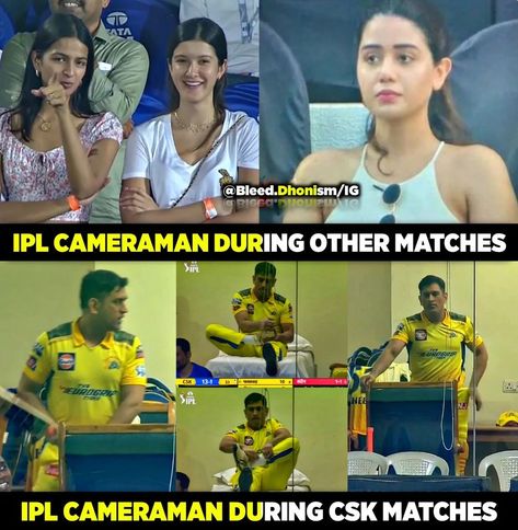 #ipl #cricket #meme #DailyMemes Crickets Meme, Ipl Cricket, Dhoni Quotes, Funny Baby Jokes, Crickets Funny, Human Body Facts, Dhoni Photos, Ms Dhoni Wallpapers, Camera Man