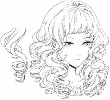 Drawing Hair Tutorial, Hair Sketch, Manga Drawing Tutorials, Arte Inspo, Anime Drawings Tutorials, Alam Semula Jadi, Art Poses, Art Tutorials Drawing, Digital Art Tutorial