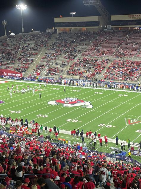 Fresno State Aesthetic, Fresno California Aesthetic, Fresno State Football, Monica Murphy, Fresno State Bulldogs, Vision Board Images, Cal State, Future School, Bulldog Breeds