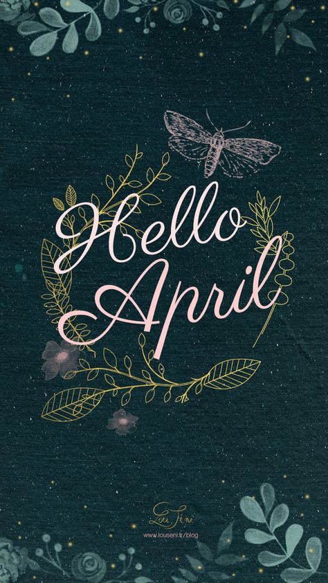 Hello April Ipad Wallpaper Quotes, April Quotes, February Wallpaper, April April, Computer Photo, Hello April, Hello March, Calendar Wallpaper, Spring Wallpaper