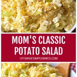 Potatoe Salad, Life Made Simple, Cold Salads, Classic Potato Salad, Creamy Potato Salad, Doggie Treats, Pasta Shells, Easy Salad, Grilled Burgers