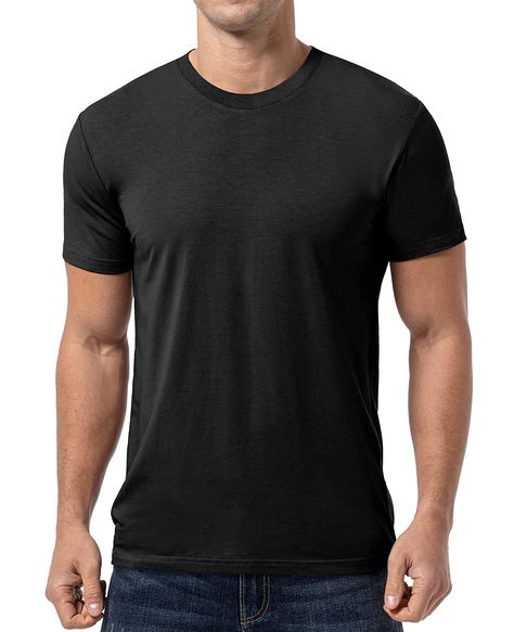 PRICES MAY VARY. 70% Bamboo 30% Cotton Imported Pull On closure Machine Wash Bamboo (Viscose) & Cotton. Lightweight & breathable Sports T-shirt, cotton blend fabric provides a soft and comfortable wearing experience. Please check the size chart in the picture to ensure an accurate fit before ordering. Casual black crewneck undershirt for men, soft and skin-friendly, solid color slim fit for more people. The short sleeve t-shirt perfect for daily wear, sleeping and to wear around the house, quick Black Tshirt Outfit Men, Black Undershirt Outfits, Undershirt Outfit, Black Tshirt Men, Black Undershirt, Guys Outfits, Black T Shirt Men, Mens Undershirts, Mens Sleepwear