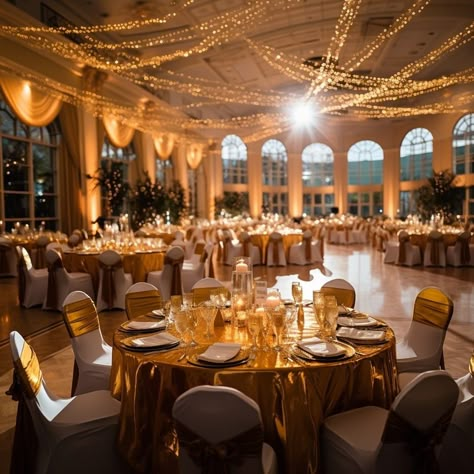 Met Gala Party Ideas, Golden Gala Theme, Golden Gala Prom Theme, Golden Hour Prom Theme, Gold Prom Theme, Golden Theme Party, Great Gatsby Prom Theme, Great Gatsby Party Decorations, Great Gatsby Prom