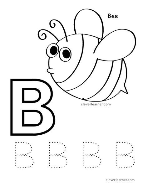 B is for Bee letter practice worksheet for #preschool #children  http://cleverlearner.com/alphabet-themes/b-coloring-and-writing-sheets.html Letter B Practice Preschool, Letter B Homework For Preschool, B Letter Worksheet, Letter B Coloring Sheet, B Is For, Letter B Worksheets For Preschool, Letter B Activities For Preschool, Letter B Activities, Letter B Coloring Pages