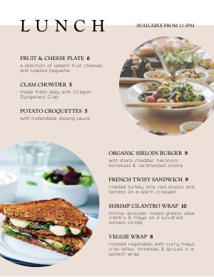 Business Lunch Menu Ideas, Lunch Menu Ideas Restaurant, Lunch Menu Design, Mexican Lunch, Contemporary Cafe, Package Branding, Lunch Cafe, College Project, Cafe Menu Design