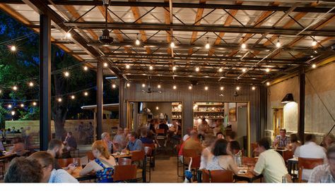 Open Cafe Outdoor Design, Chicken Business, Mini Restaurant, Patio Covering, Beer Garden Ideas, Restaurant Exterior Design, Coffee House Design, Small Restaurant Design, Open Restaurant