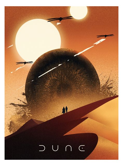 Dune concept poster, Loïc Chollet on ArtStation at https://www.artstation.com/artwork/WmEOE3 Dune Drawing, Dune Fanart, Dune Artwork, Dune Illustration, Dune Aesthetic, Dune Film, Concept Poster, Dune Art, Iconic Movie Posters