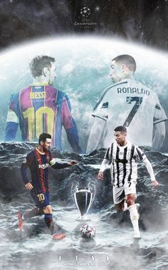 Messi Ronaldo Neymar Together, Messi And Ronaldo Together Wallpaper, Messi And Ronaldo Wallpaper, Best Soccer Players, Messi Y Cristiano, Cristiano Messi, Cristiano Ronaldo And Messi, Messi Champions League, Cr7 Vs Messi