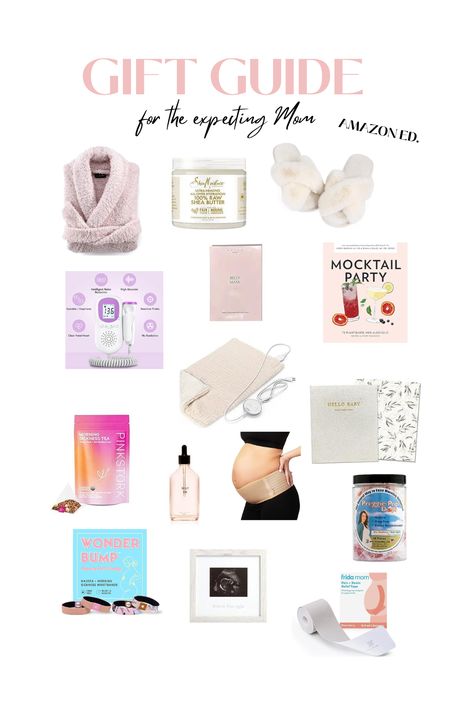 The Ultimate Gift Guide for Expecting Mothers. Perfect presents to pamper and support soon-to-be momms on their journey. Ensure a happy, healthy, and stress-free pregnancy. Best maternity gifts. Pregnancy essentials! Shop the products below! Maternity Gifts, Pregnant Best Friends, New Mom Gift Basket, Mom Gift Guide, Gifts For Pregnant Women, Pregnancy Essentials, Pregnant Friends, Comfort Gifts, Ultimate Gift Guide