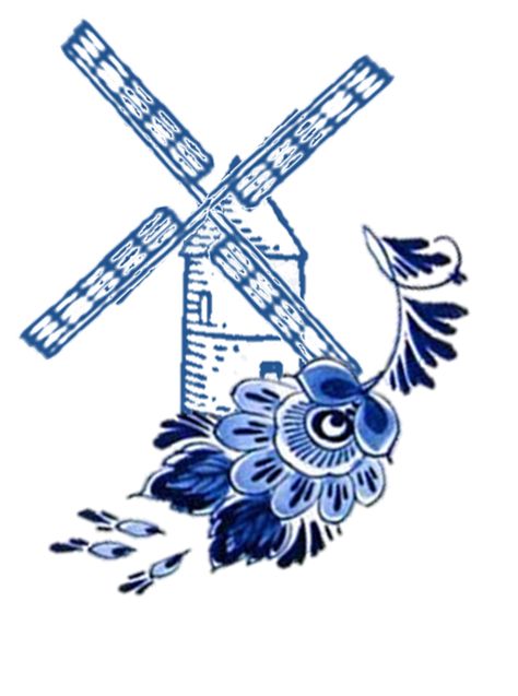 Dutch tattoo #Windmill #Bluetattoo #Delftflower Delft Flower Tattoo, Dutch Art Tattoo, Dutch Tattoos Netherlands, Delft Blue Windmill Tattoo, Delft Pottery Tattoo, Dutch Flower Tattoo, Dutch Clogs Tattoo, Dutch Delft Tattoo, Dutch Heritage Tattoo