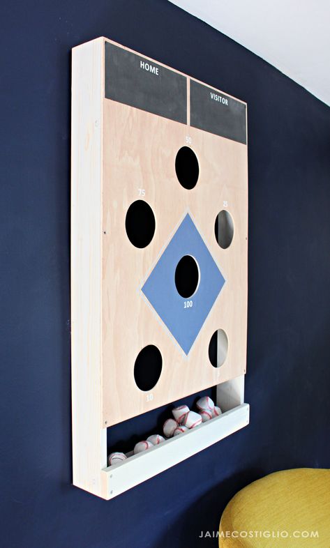 Beanbag Toss, French Cleat System, Diy Yard Games, Basement Games, Bean Bag Toss Game, Bag Toss Game, Wood Games, Backyard Diy, French Cleat