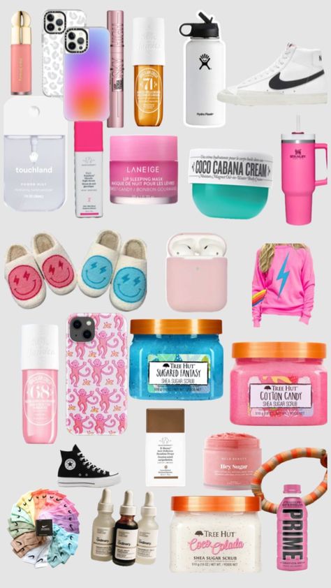 #preppy #wishlist🤪🫧🤍✨ Preppy Items, Preppy Products, Preppy Wishlist, Xmas List Ideas, Preppy Birthday Gifts, Girly Christmas Gifts, Preppy Essentials, Shuffles Preppy, Preppy Skincare