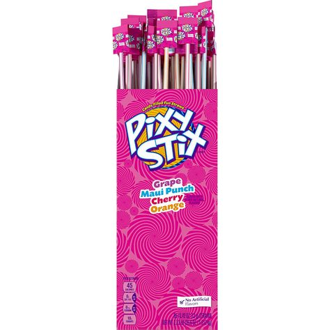 Amazon.com : Pixy Stix Candy Filled Fun Straws 0.42 Ounce, Pack of 85 : Grocery & Gourmet Food Pixie Sticks, Fun Straws, Gluten Free Candy, Fruity Treats, Nostalgic Candy, Flavored Sugar, Candy Brands, Free Candy, Bulk Candy