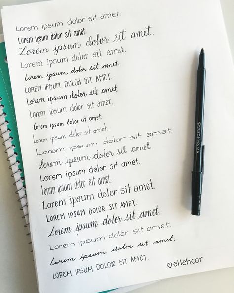 Practicing More Penmanship Styles Penmanship Styles, Penmanship Handwriting, Penmanship Practice, Learn Handwriting, Cute Handwriting, Handwriting Examples, Pretty Handwriting, Perfect Handwriting, Handwriting Analysis