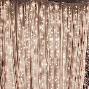 8 modes settings--combination, in waves, sequential, slogs, chasing/flash, slow fade, twinkle/flash, and steady on. Easy Decorations, Led Window, Christmas Wedding Party, Led Curtain Lights, Star String Lights, White String Lights, Curtain String Lights, Led Curtain, Fairy Lights Bedroom