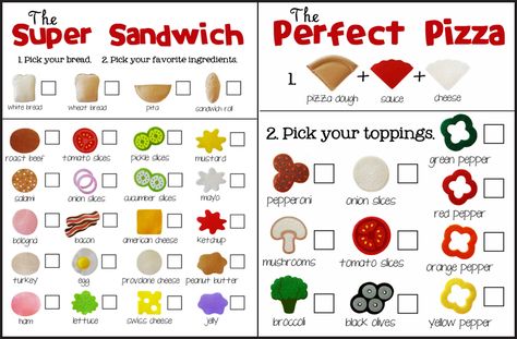 encourage healthy eating restaurant pretend play Food Menu Design Ideas, Eating Restaurant, Sandwich Paper, Play Restaurant, Play Menu, Pretend Play Printables, Tapeta Hello Kitty, Menu Pizza, Kids Restaurants