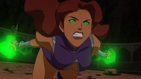 Judas Contract Starfire, Young Justice Starfire, Redhead Pfp, Teen Titans Judas Contract, Judas Contract, Starfire Comics, Dc Cartoon, Young Justice Comic, Starfire Dc