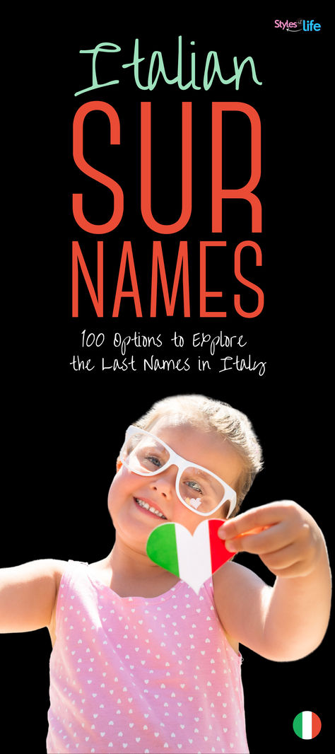 Italian surnames are quickly becoming popular among new-generation parents for their first names, owing to their lyrical ring or classy sound. We have curated a plethora of Italian surnames and their meanings that you might find interesting. Read on! Italian Surnames, Names That Mean Beautiful, Italian Heritage, Italian Words, Baby Names And Meanings, Last Names, Latin Words, Baby Boy Names