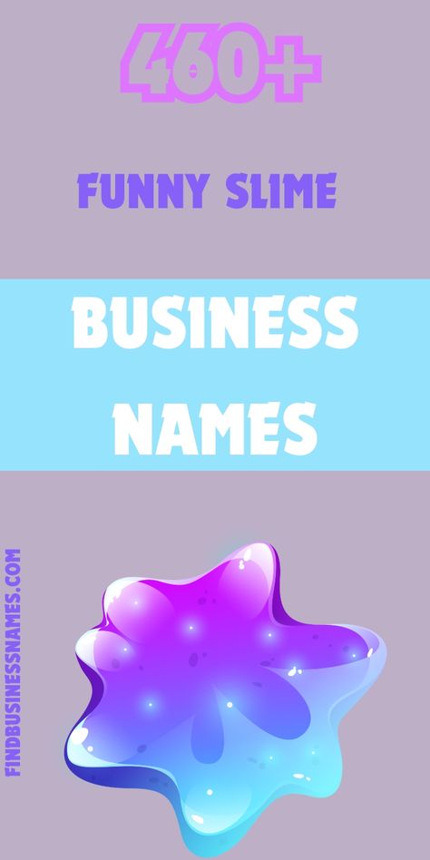 Check out these hilarious slime business names that will make your brand unforgettable! 

Perfect for entrepreneurs in the slime industry, these funny and creative names are sure to get a laugh and leave a lasting impression. 

#FunnySlimeBusinessNames Slime Business, Store Names Ideas, Names Aesthetic, Business Name Ideas, Creative Names, Name Ideas, Business Names, Company Names, Slime