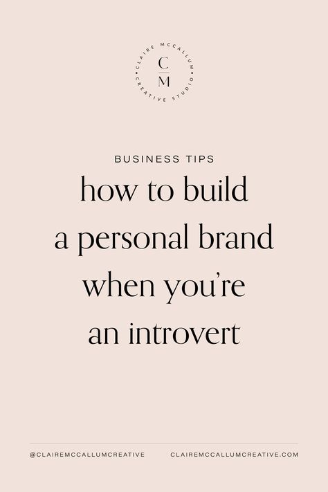 How To Build Personal Branding, Branding Projects Ideas, Building A Brand Quotes, Marketing For Introverts, Build Personal Brand, How To Build Your Brand, Social Media Personal Branding, Building Your Brand, Building Personal Brand