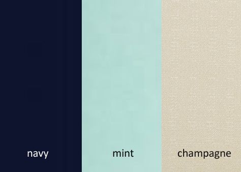 I invented this palette! Navy/mint/champagne. I think it would be very elegant. Navy Bathroom, Mint And Navy, Upstairs Bathrooms, Remodeled Campers, Pink Interior, Kitchen Themes, Paint Ideas, Kids' Bathroom, Design Decor