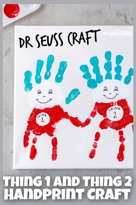 Dr Seuss Preschool Art, Dr Seuss Craft, Dr. Seuss Crafts, Dr Seuss Preschool Activities, Hand Art Projects, Dr Seuss Art, Dr Seuss Preschool, Dr Seuss Activities, Dr Seuss Crafts