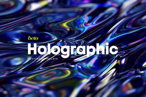 How to Create a Holographic Effect in Illustrator Types Of Texture, Mellow Colors, Holographic Background, Music Flyer, Holographic Foil, Grid System, Illustrator Tutorials, Font Design, Fonts Design