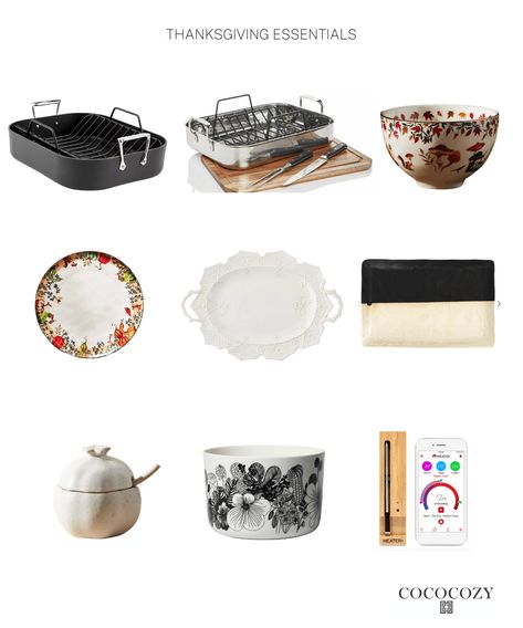 28 Items You Need in Your Kitchen for Thanksgiving - COCOCOZY Z Gallerie, Tiered Stand, Lulu And Georgia, Glassware Collection, Best Of The Best, Salad Bowls, Kitchen Essentials, Serving Dishes, On Display