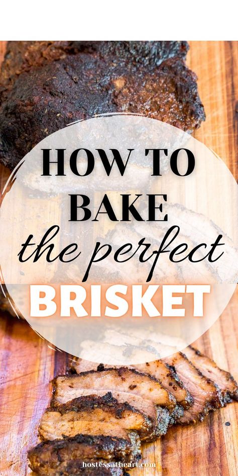 Oven Brisket Recipes, Oven Baked Brisket, Brisket Recipes Crockpot, Best Brisket Recipe, Baked Brisket, Brisket Recipes Smoked, Brisket Recipe, Beef Brisket Recipes, Brisket Recipes