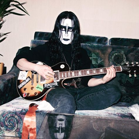 LORDS OF CHAOS on Instagram: “@roryculkin #euronymous” Dead Mayhem, Lords Of Chaos, Norwegian Black Metal, Rory Culkin, Day Off, Black Metal, Instagram A, On Tumblr, Guitar