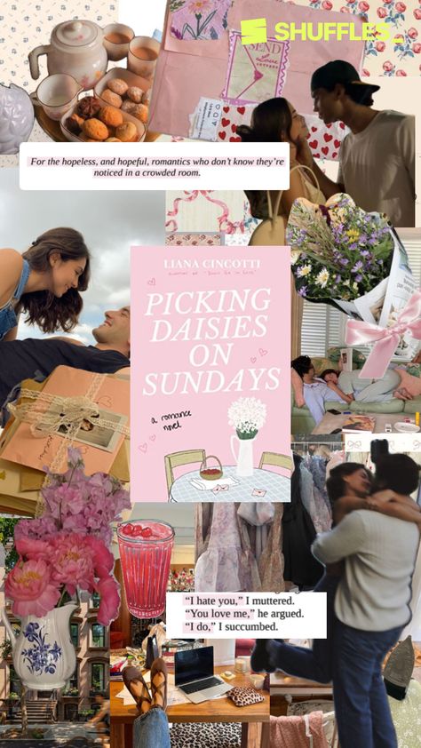 Picking Daisy’s On Sunday, Picking Daisies On Sundays Book Aesthetic, Picking Daises On Sundays Book, Picking Daisies On Sundays Aesthetic, Picking Daisies On Sundays, Picking Daisies On Sundays Book, Book Slump, Romance Book Aesthetic, Reading Core