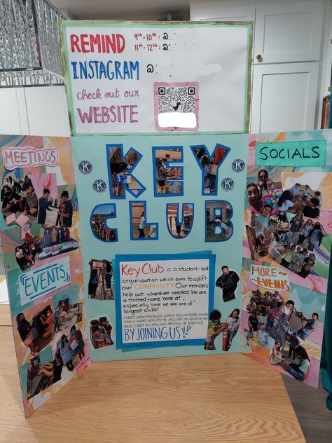 Tri Fold Poster Board, Trifold Board, Tri Fold Poster, Rush Poster, Student Council Campaign Posters, Debate Club, Presentation Ideas For School, Key Club, College Poster