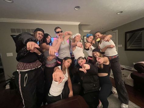 Rappers, halloween costume, group costume, easy halloween costume, last minutr halloween costume, funny costume Rappers Halloween Costumes, Rapper Halloween Costume Girl, Rapper Halloween Costume, Halloween Costume Group, Rapper Costume, Halloween Costume Funny, Funny Costume, Easy Halloween Costume, Funny Costumes