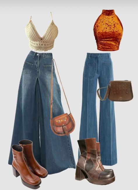 70s Inspired Outfits, Look Grunge, Moda Hippie, Meagan Good, Outfits 70s, Mode Hippie, 70s Inspired Fashion, 70s Outfits, Earthy Outfits