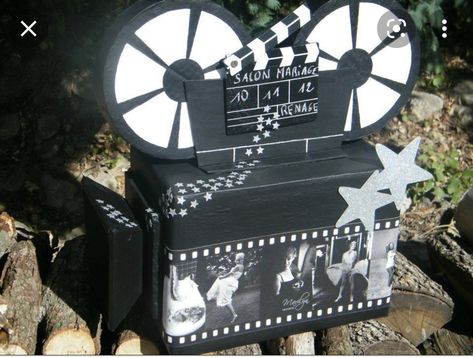 Deco Cinema, Cinema Party, Hollywood Party Theme, Cinema Design, Movie Themed Party, Cinema Ticket, Hollywood Theme, Movie Night Party, Cinema Art