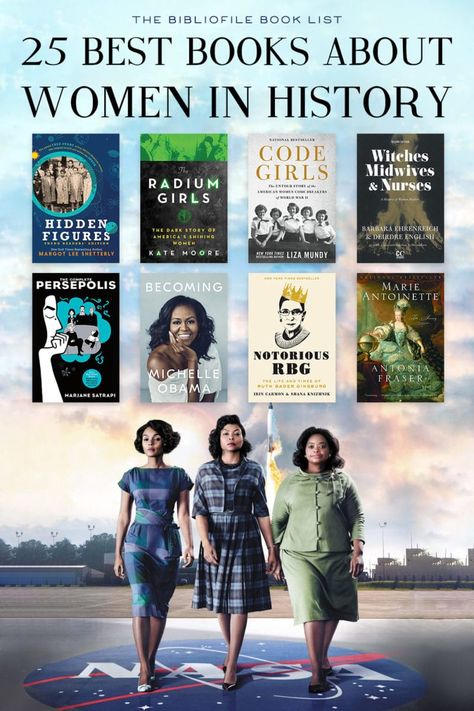 Non Fiction History Books, Books About Women In History, Books On History, Women In History Inspirational, Best Non Fiction Books For Women, Historical Biographies, Books About History, Fiction Recommendations, History Books To Read