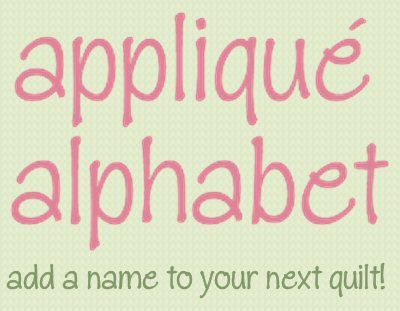 Appliqué Alphabet free templates. Add a name to your next quilt! http://www.victorianaquiltdesigns.com/VictorianaQuilters/PatternPage/appliquealphabet/appliquealphabet.htm #quilting #quiltpattern Embroidery Patterns Letters, Machine Embroidery Alphabet, Stencils Printables Templates, Alphabet Letter Templates, Applique Alphabet, Quilt Pattern Free, Free Applique Patterns, Alphabet Quilt, Letter Templates Free