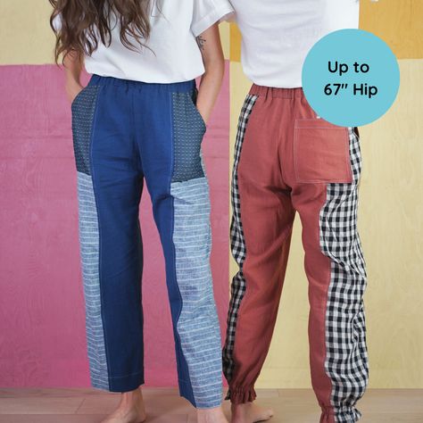 Recess Play Pants - PDF Sewing Pattern Corduroy Pants Sewing Pattern, How To Sew Pants, Sewing Pattern Men, Sewing Pattern Pants, Sewing Pattern For Beginners, Field Dress, Unique Sewing Patterns, Elastic Casing, Diy Pants