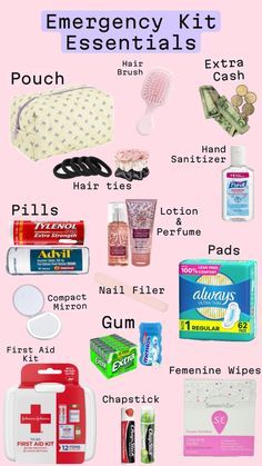 5. DIY and Crafts: #diy, #crafts, #handmade, #creative Emergency Kit Essentials, Schul Survival Kits, Middle School Essentials, School Emergency Kit, School Backpack Essentials, Middle School Survival, School Routine For Teens, Pretty School Supplies, School Survival Kits