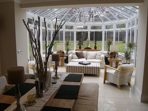 conservatory rooms - Google Search Sunroom Ceiling Ideas, Conservatory Interiors Ideas, Conservatory Ideas Interior, Conservatory Interiors, Conservatory Living Room, Conservatory Interior, Conservatory Decor, Conservatory Ideas, Saint Victor